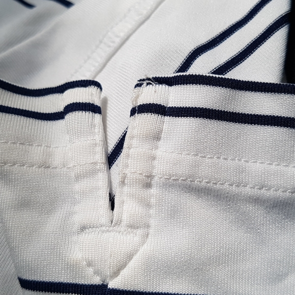 Under Armour Loose Heatgear Golf Striped Polo RBC Hertiage Branded Size S - Picture 16 of 16